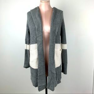 Oversized Hooded Shrug